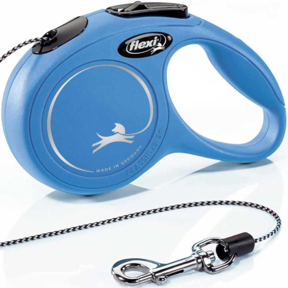 FLEXI New Classic Extra Small Cord Retractable Dog Leash for Small Dogs